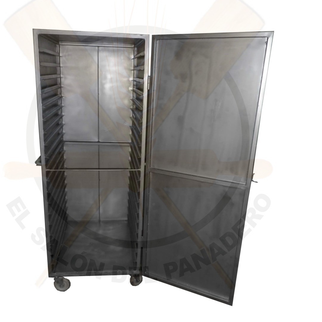 Carro con puerta para fermentación